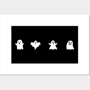 Ghosts Halloween Posters and Art